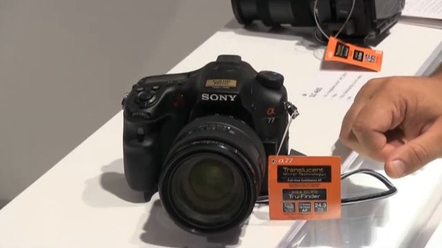 Sony Alpha 77 e 65 all'IFA 2011