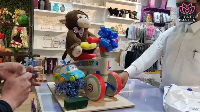 HOW TO ARRANGE A GIFT FOR NEW BABY BOY