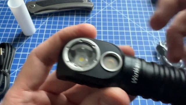Распаковка налобного фонарика Wurkkos HD20