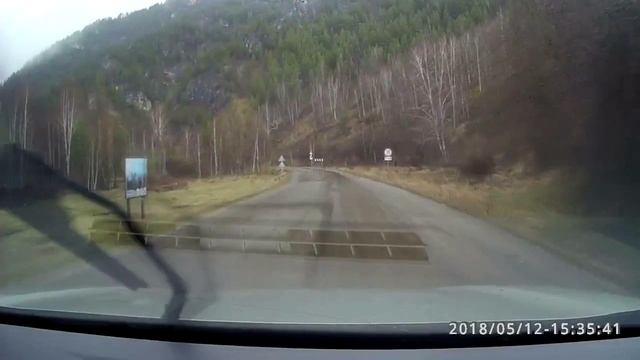 Дорогами Алтая. Въезд в Алтайский край со стороны Усть-Кана по Солонешенскому тракту.