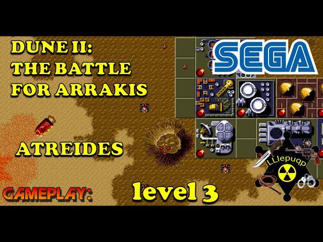 Проходим 3 уровень | Dune II: The Battle for Arrakis | HOUSE ATREIDES