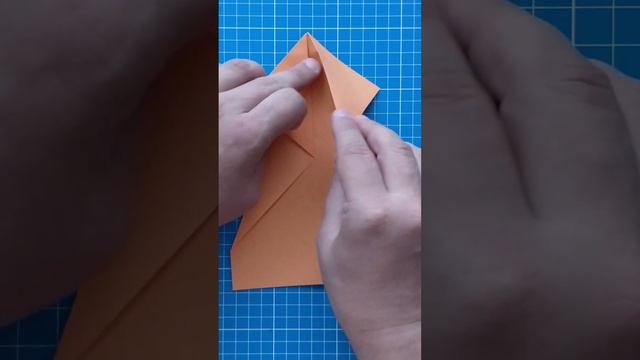 "Молот", самолётик из бумаги. Оригами. Аэрогами