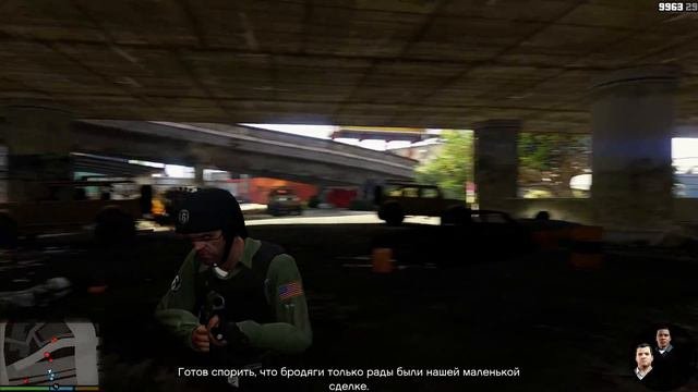 Прохождение GTA V на PC — Часть 75 (Огромный куш) 100% GOLD