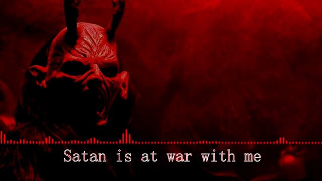 Satan is at war with me (Visualization | After Effects)