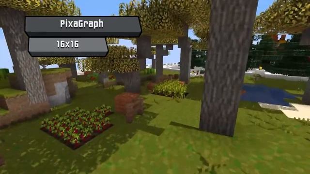 PixaGraph 16x16 | Minecraft Texture Pack | Download + Showcase