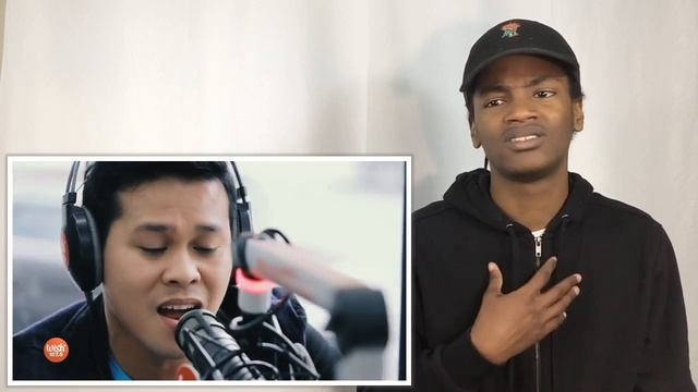 Marcelito Pomoy sings 'Power of Love' (Celine Dion) LIVE on Wish 107.5 Bus Reaction
