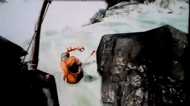 Epic Skyrim Fish Attack