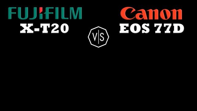 Fujifilm XT20 vs Canon EOS 77D (EOS 9000D)