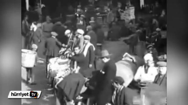 1931 yılında çekilmiş "Galata" filminden İstanbul görüntüleri.