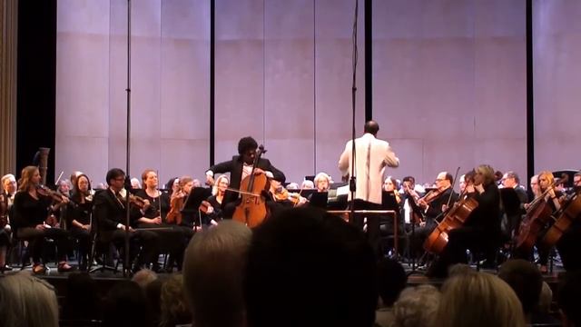 Antonín Dvořák - Cello Concerto in B minor | Nygel Witherspoon, Manny Laureano & Bloomington Symph