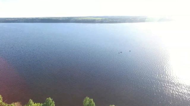 Полёт в Катаево через р.Сылва  2+ км в каждую сторону