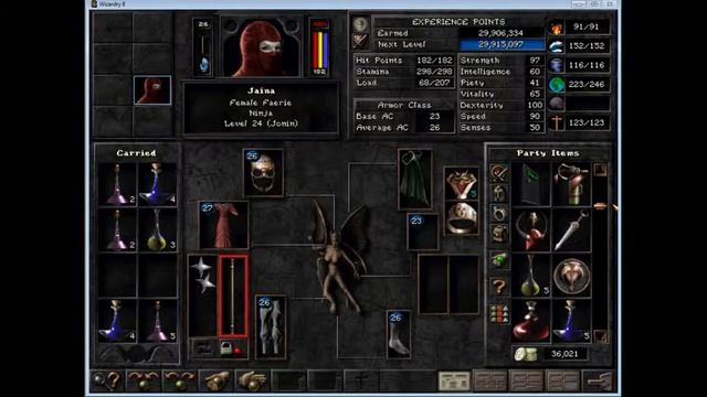 Wizardry 8: Solo Faerie Ninja - 18 - Underwater Monster Action