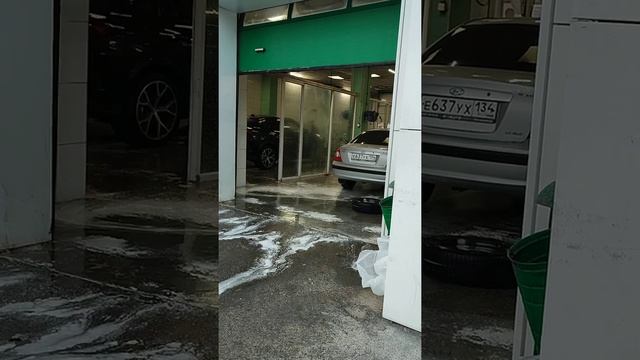 Мойка колёс.