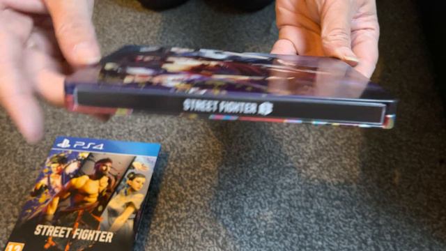 Nostalgamer 4K Unboxing Street Fighter VI 6 Game Exclusive Steelbook Edition On Sony PlayStation 4