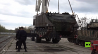 نقل الغنائم العسكرية الغربية إلى موسكو لإظهارها أثناء المعرض