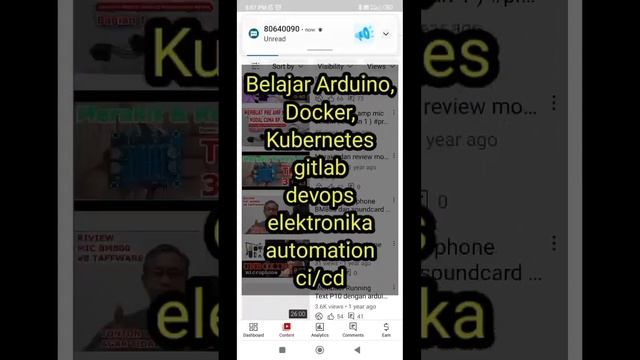 belajar arduino docker container kubernetes swarm elk gitlab cicd automation Grafana prometheus
