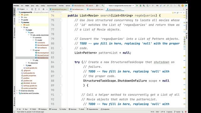 Walkthrough of Assignment 1B for CS 891