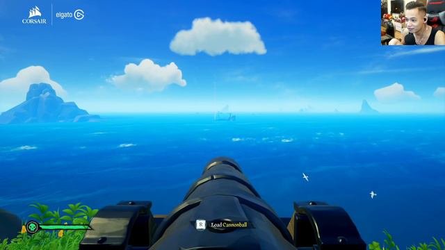 Sea of Thieves 7 Cuộc thi bắn gà trên đảo và pha đỏ mặt vì donate của Thuyền trưởng Mixigaming.