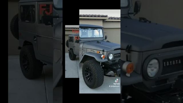 Toyota Land Cruiser fj40 1972 года с системой впрыска топлива .Полное восстановление. (1)