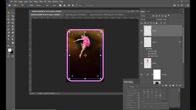 Poster Design Quickly and Easily in Photoshop- Dance Academy A3 size Poster