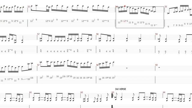 Metallica Motor Breath Tablature For On Screen Guitar
