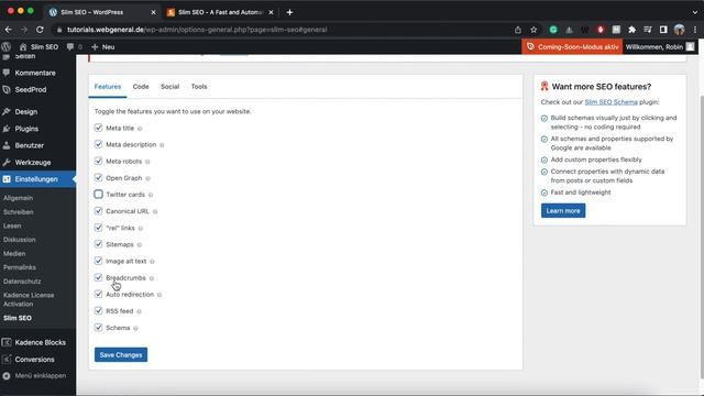 Slim SEO - Das schnellste SEO Plugin für WordPress!