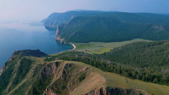 Сказочно красивые берега Батюшки Байкала (Видео 4K)