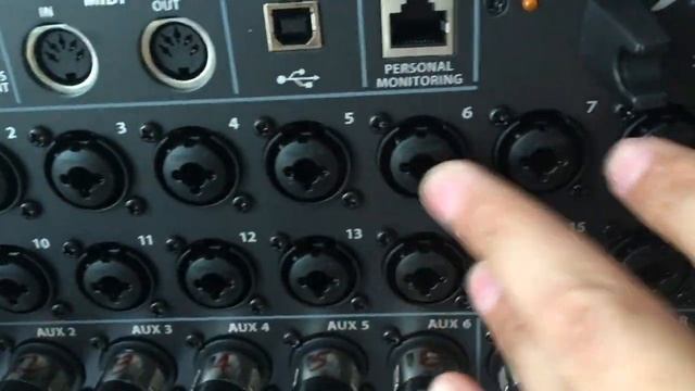 XR18 BACKLINE + VS MACBOOK + MONITORAÇÃO IN EAR - PT BR