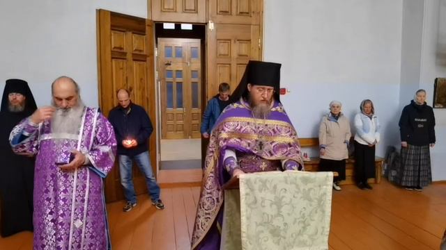 Пророчество Иезекииля. Чтение после чина Погребения Плащаницы. 03.05.2024