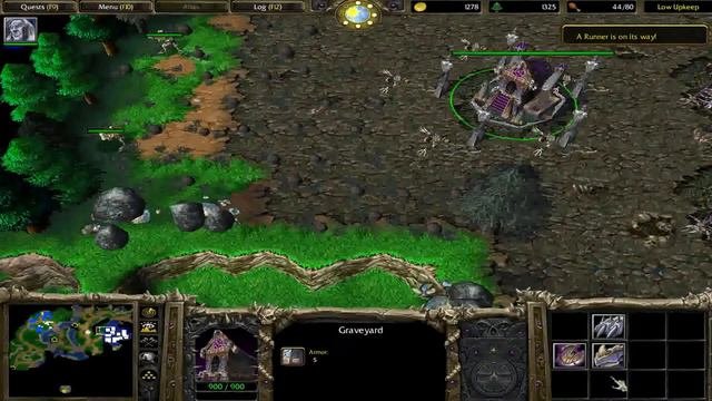 Warcraft 3 Reign Of Chaos Undead Campaign Mission 5: Fall Of Silvermoon Hard