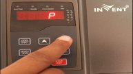 How to solve P.oFF fault INVT VFD CHF100A/GD100 complete detail
