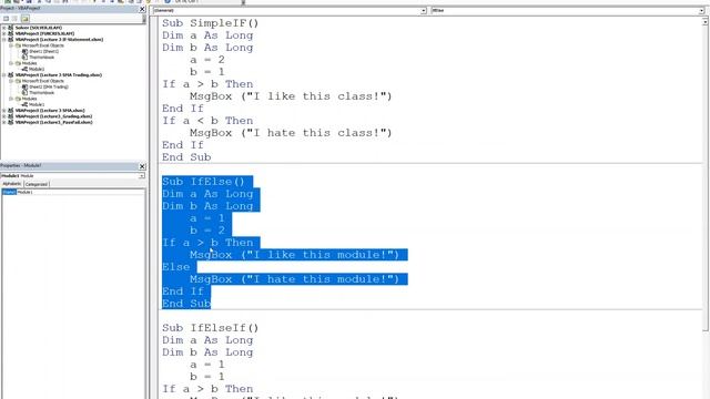 Excel VBA -  if