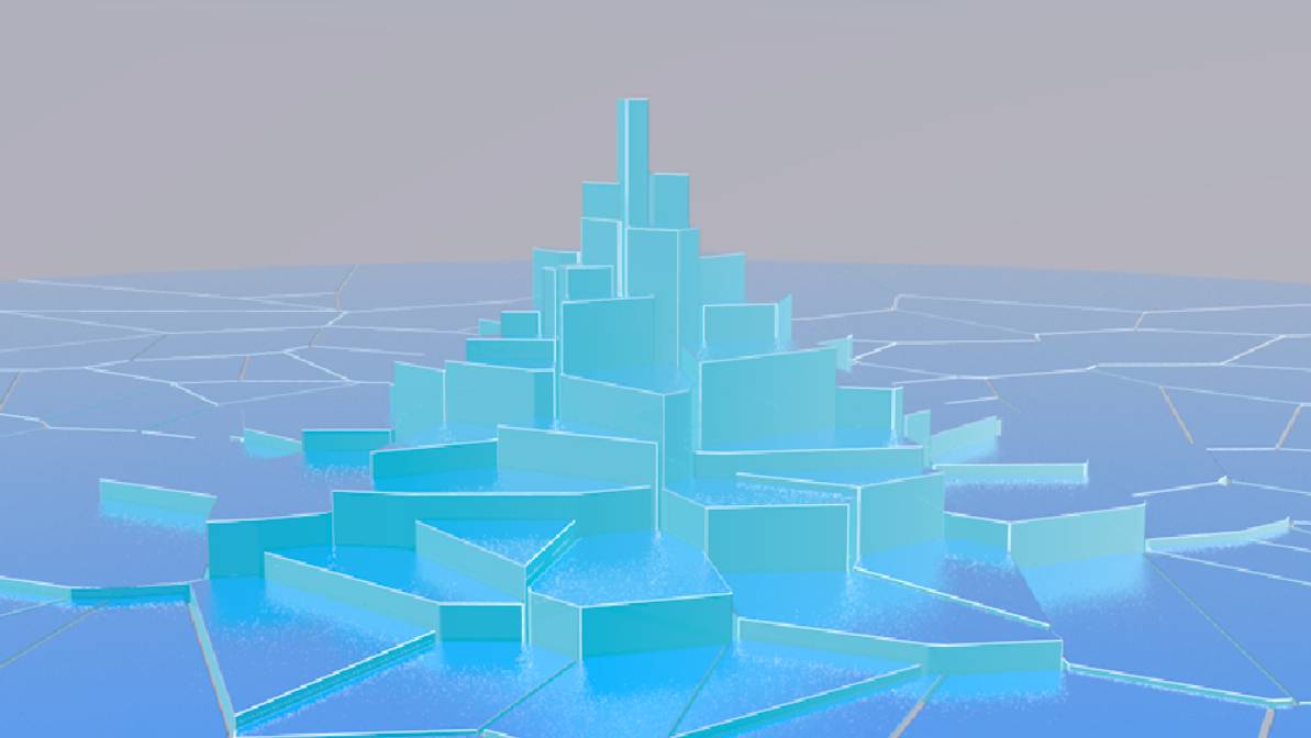 VORONOI TOWERS - SOUND LOOP (Cinema 4D Tutorial)