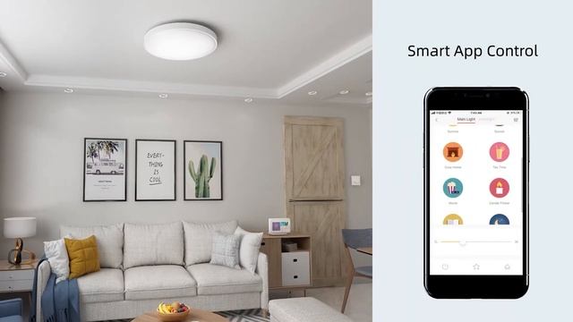 Yeelight Arwen S Series Smart Ceiling Light 450S & 550S - Apple HomeKit, RGB Backlit Mood Lighting