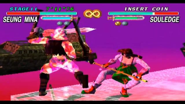 Soul blade (PS1) Walkthrough - Seung mina [2/2]