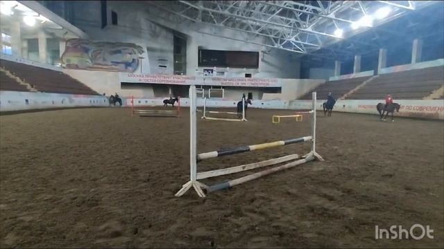 Небольшой маршрут 
#конныйспорт #лошади #конюшня