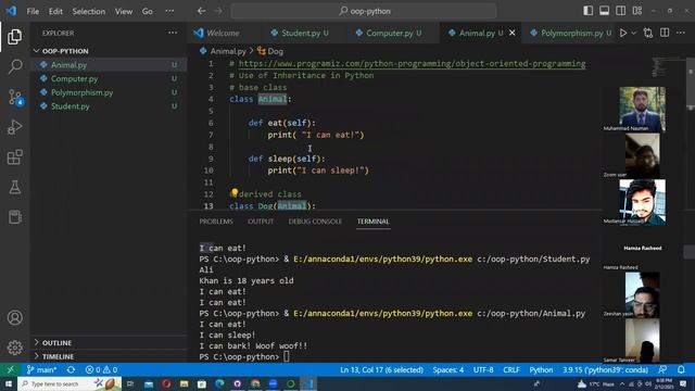 OOP Concept Basic Implementations