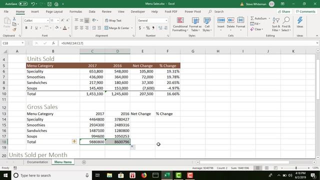 Chapter 2 Spreadsheets