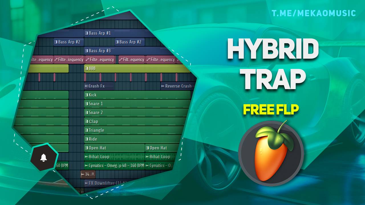 Hybrid Trap в FL Studio (Free FLP\Бесплатный FLP)