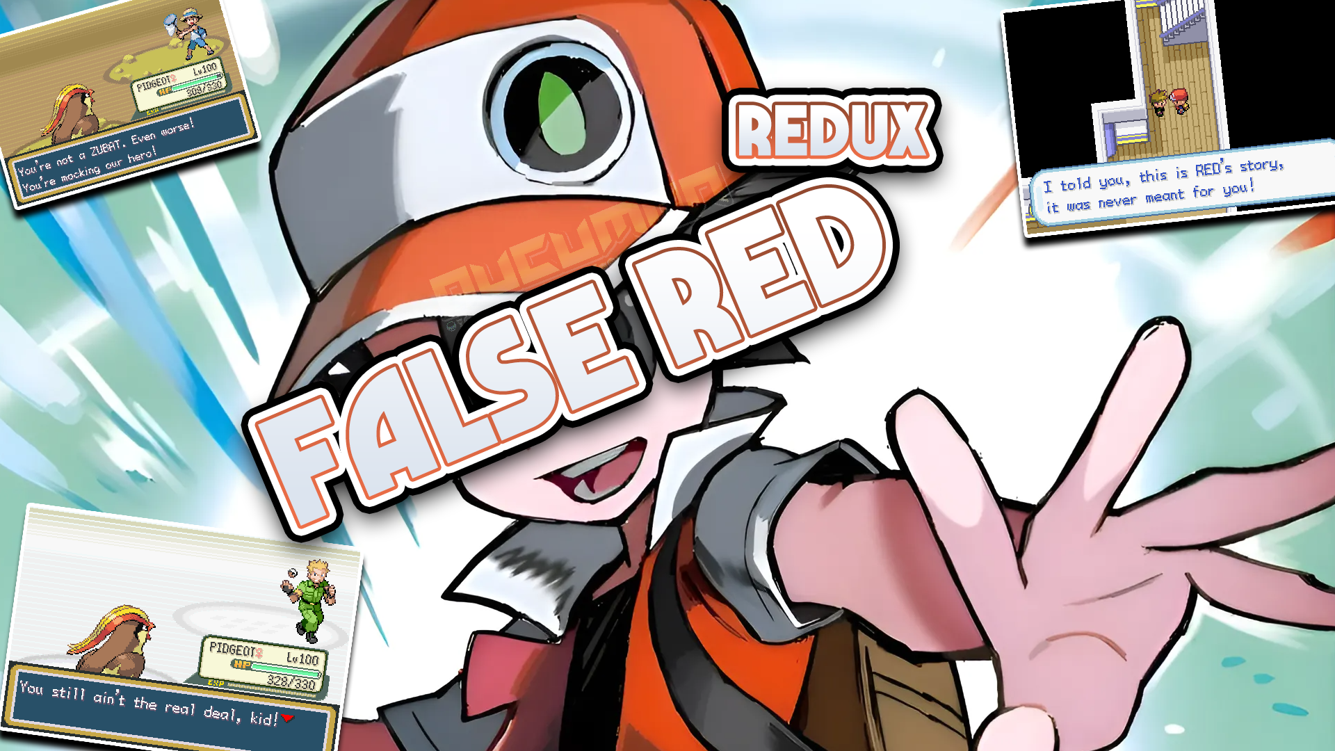 Pokemon False Red Redux — улучшите False Red, сложные диалоги и простые подземелья.