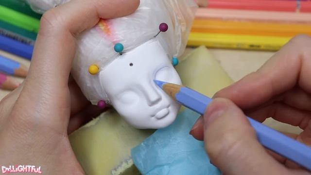 STOCK BOX Doll Customizing: Guinevere the Rainbow Unicorn