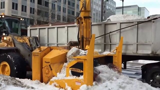 Cleaning snow USA / Уборка снега США / Snow Removal Machines / Уборка снега Америка | Compilation