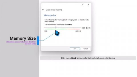 membuat VM Linux Untuk Menjalankan Moodle Server