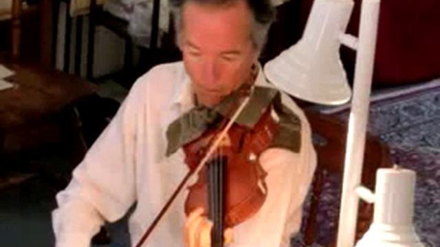 Mazas Etude #43 Bowing Exercise #3 violinist Bernard Chevalier