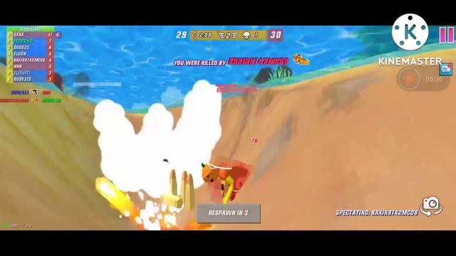 Я играю в Dude Theft wars Мультиплеер
