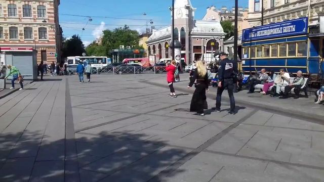 Метро Василеостровская Санкт - Петербург 19.08 2019