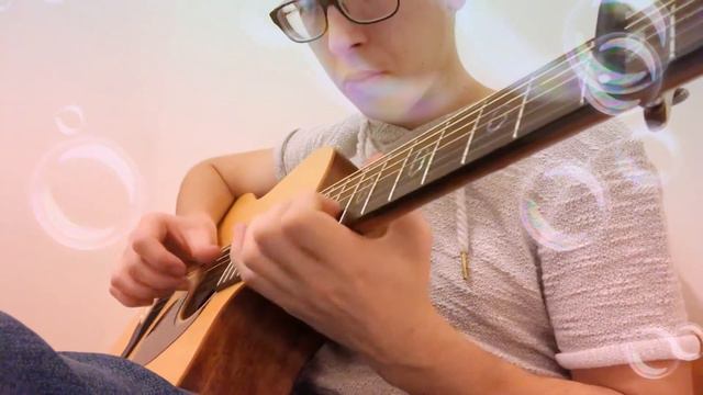 Yiruma - river flows in you on guitar - fingerstyle - Музыка ангелов - Душевная мелодия