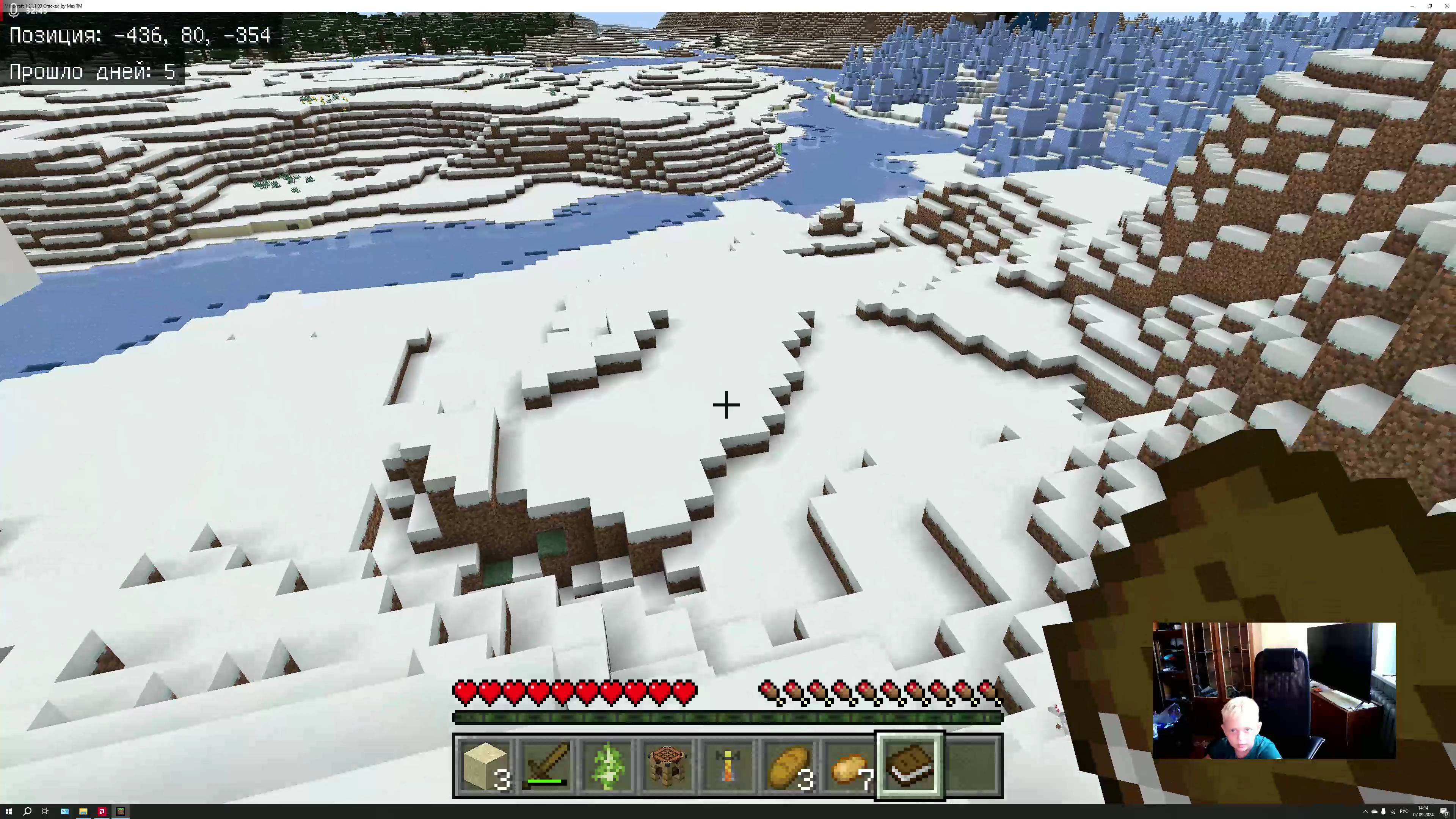 minecraft первые шаги
