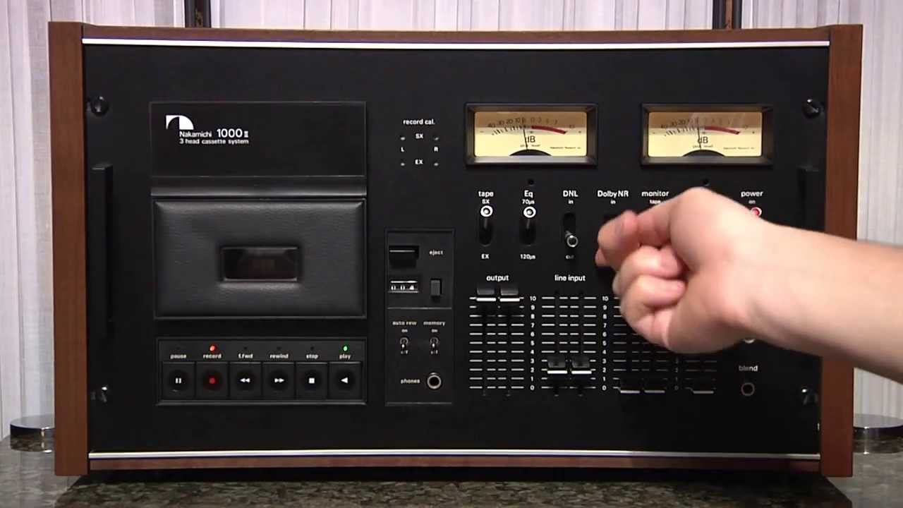 Nakamichi 1000 Tri Tracer mk.II  oldplayer