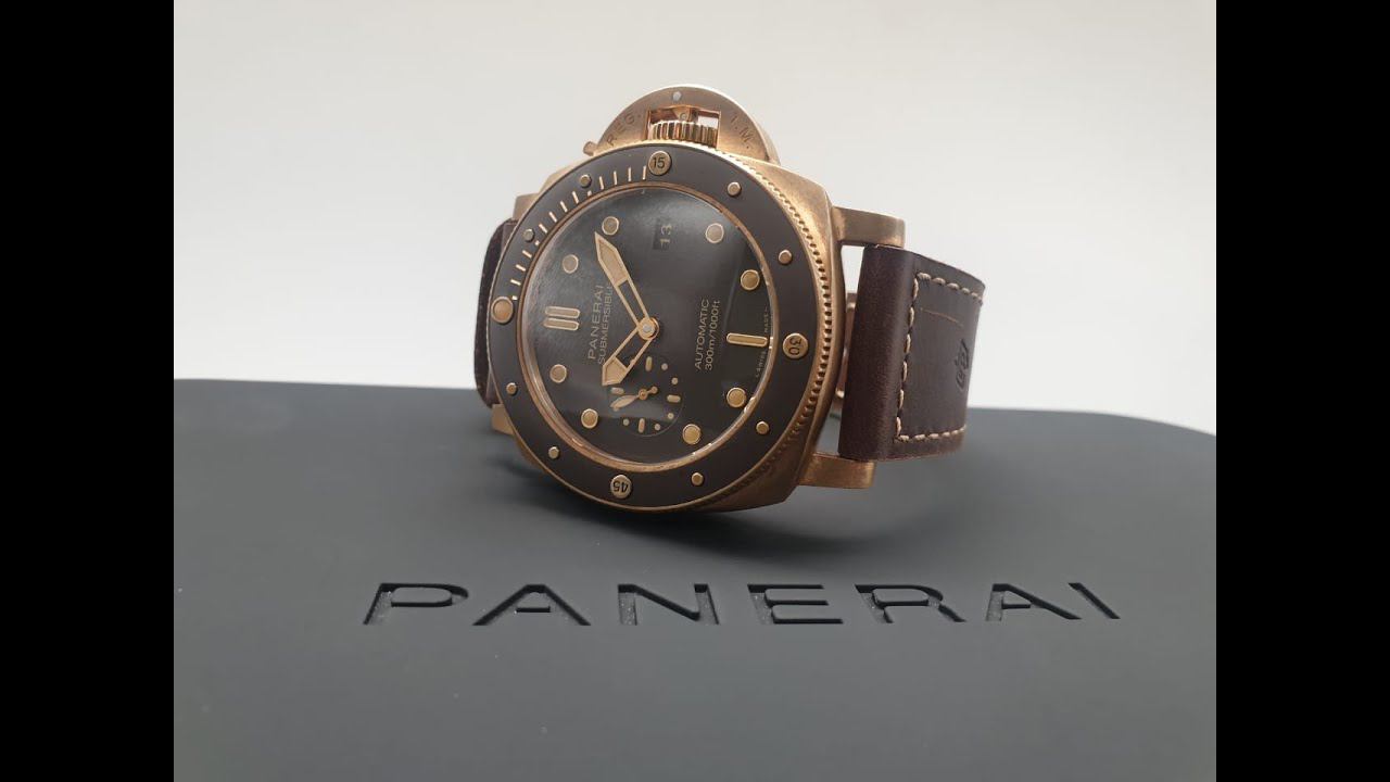 Обзор часов Panerai Submersible Bronzo 47 mm PAM00968